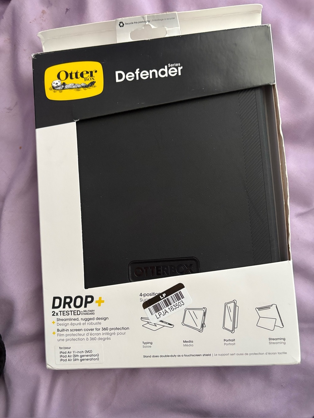 OtterBox Defender Series Tablet Case in Black